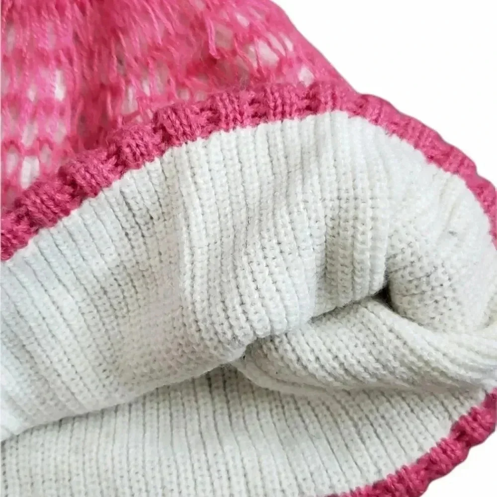 GB Goorin Pink Knit Baby Winter Hat